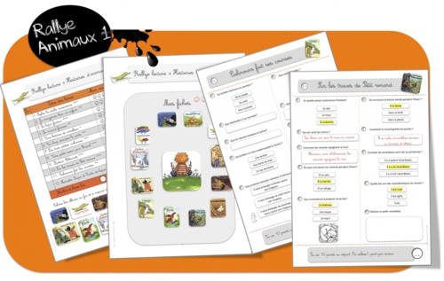 Rallyes lecture animaux 1 et 2
