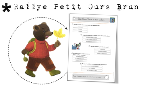 Rallye Petit ours Brun : 30 nouvelles fiches ! 