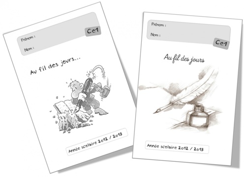 Pages de garde 2012-2013 CP et CE1