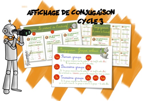 Affichage Conjugaison Cycle 3