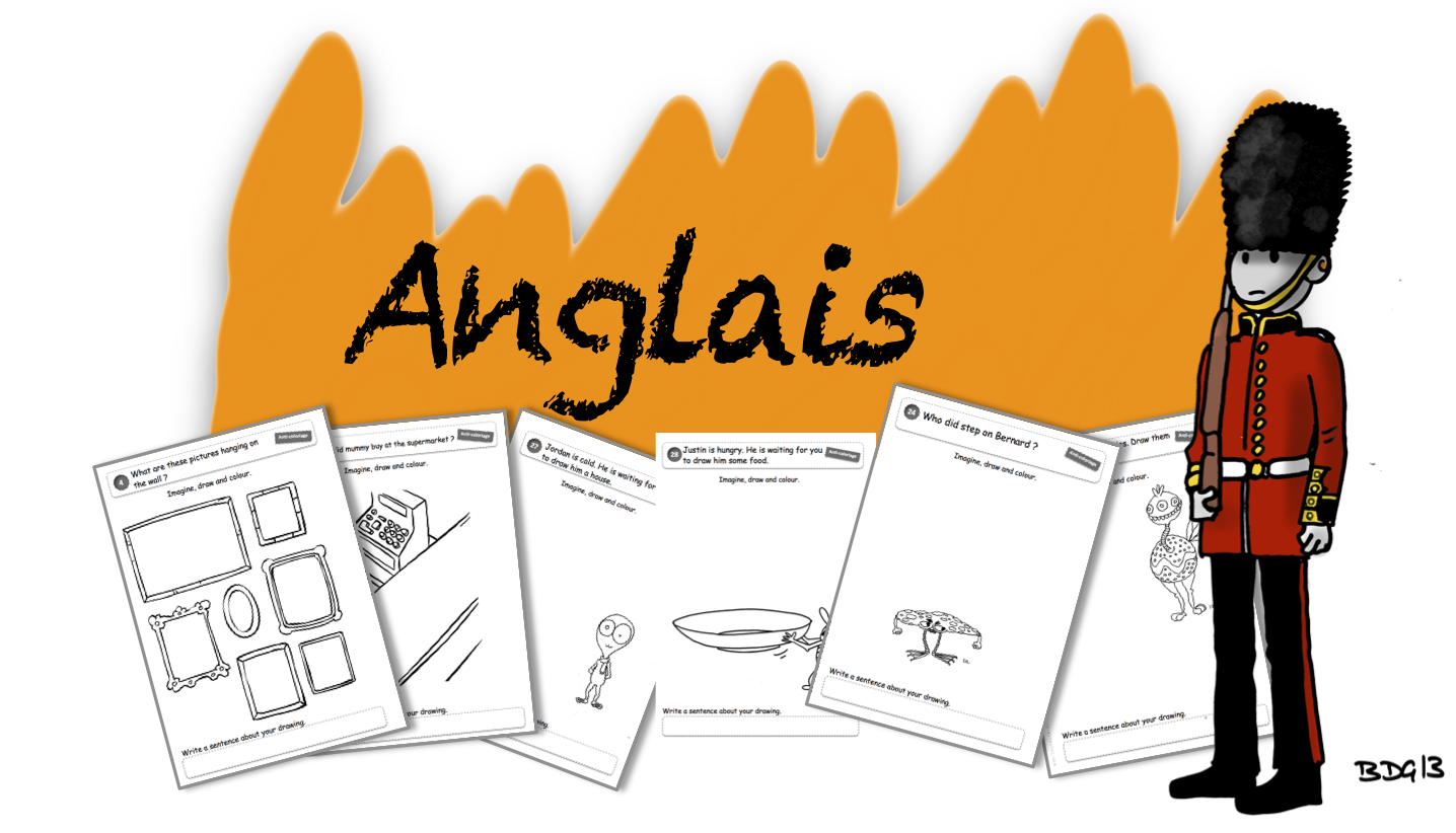 CM ANGLAIS Anticoloriages in English
