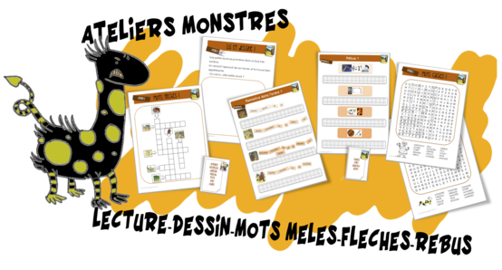 Ateliers lecture Monstres 