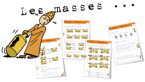 Maths -  Mesure : les masses 