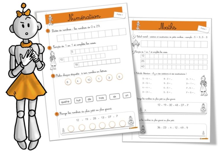 Exercices Maths CE1 Sur 1 An Bout De Gomme