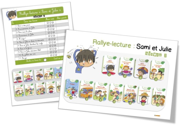Rallye lecture CP : Sami et Julie aux Éditions Hachette | Bout de Gomme