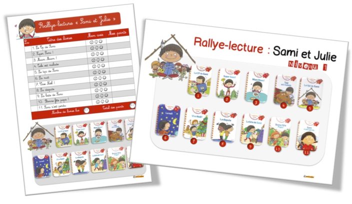 Rallye lecture CP : Sami et Julie aux Éditions Hachette | Bout de Gomme