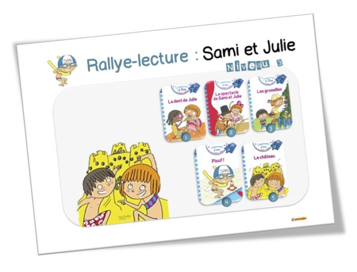 Rallye lecture CP : Sami et Julie aux Éditions Hachette | Bout de Gomme