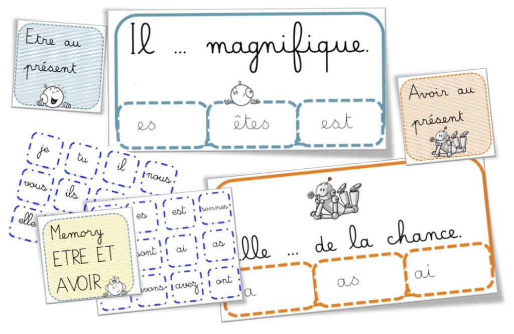 Conjugaison Rseeg CE1 : Récapitulatif | Bout De Gomme